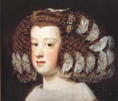 Diego Velazquez Portrait de I'infante Marie-Therese (df02) Norge oil painting art